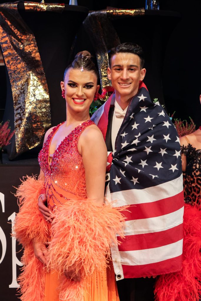 Youth Ballroom Dancing couple